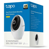 Tp Link Tapo C260 4k Pan/tilt Indoor Security Camera For Baby Monitor, Dog Camera W/motion Dete And Track, 360° View, Color Night Vision, Sd/cloud Storage, Works W/alexa, Google, And Bixby Roomcam 4k